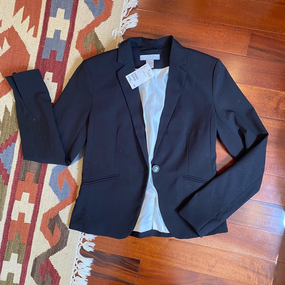 H&M Size 6 Fitted Blazer NWT